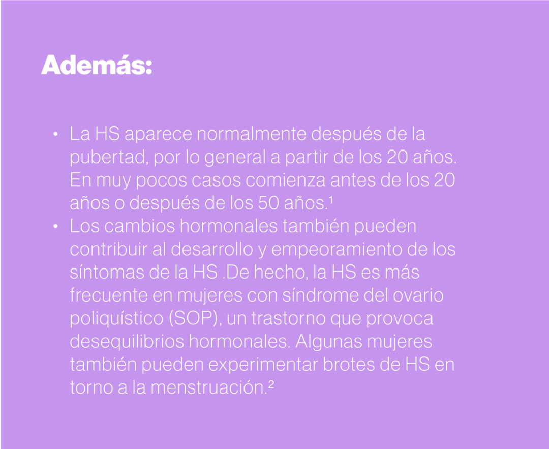 Además: