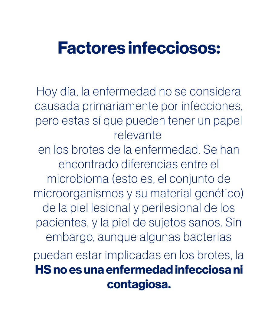 Factores infecciosos: